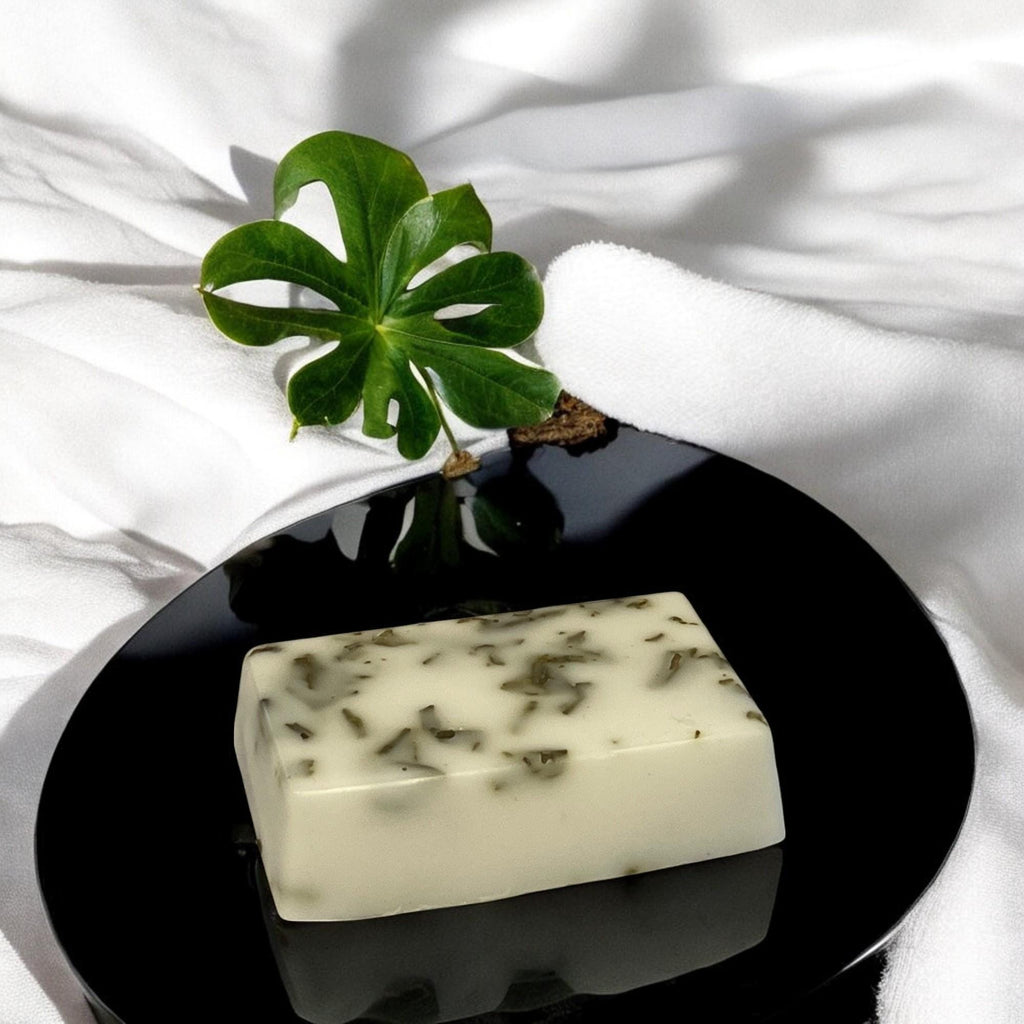 Leaf of Life Soap Bar: Miracle Leaf Plant Based Triple Butter or Goats Milk - Winterberry Hearth