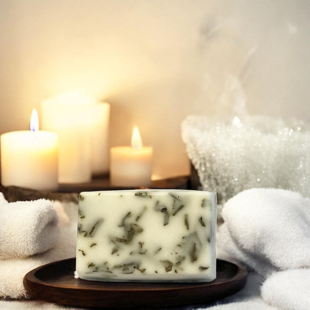 Leaf of Life Soap Bar: Miracle Leaf Plant Based Triple Butter or Goats Milk - Winterberry Hearth