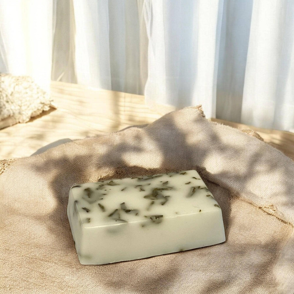 Leaf of Life Soap Bar: Miracle Leaf Plant Based Triple Butter or Goats Milk - Winterberry Hearth