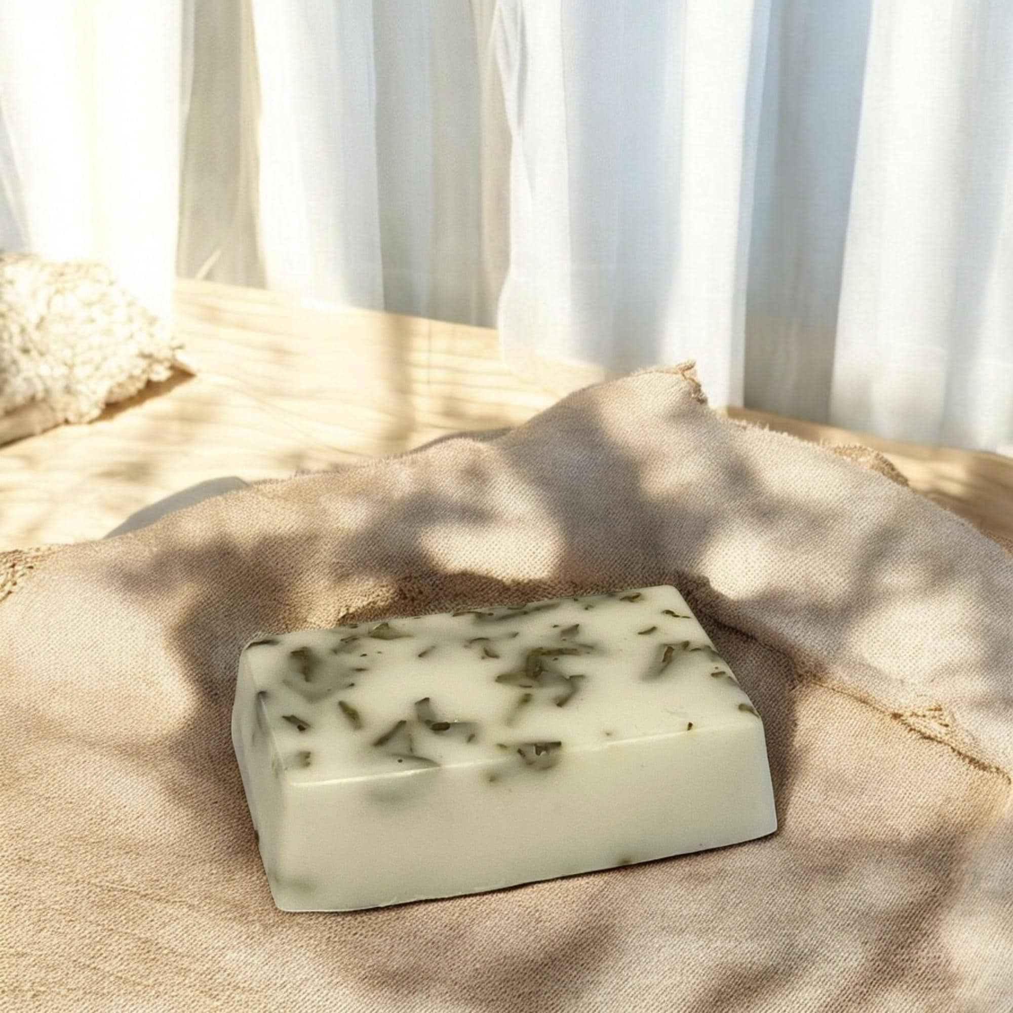 Leaf of Life Soap Bar: Miracle Leaf Plant Based Triple Butter or Goats Milk - Winterberry Hearth