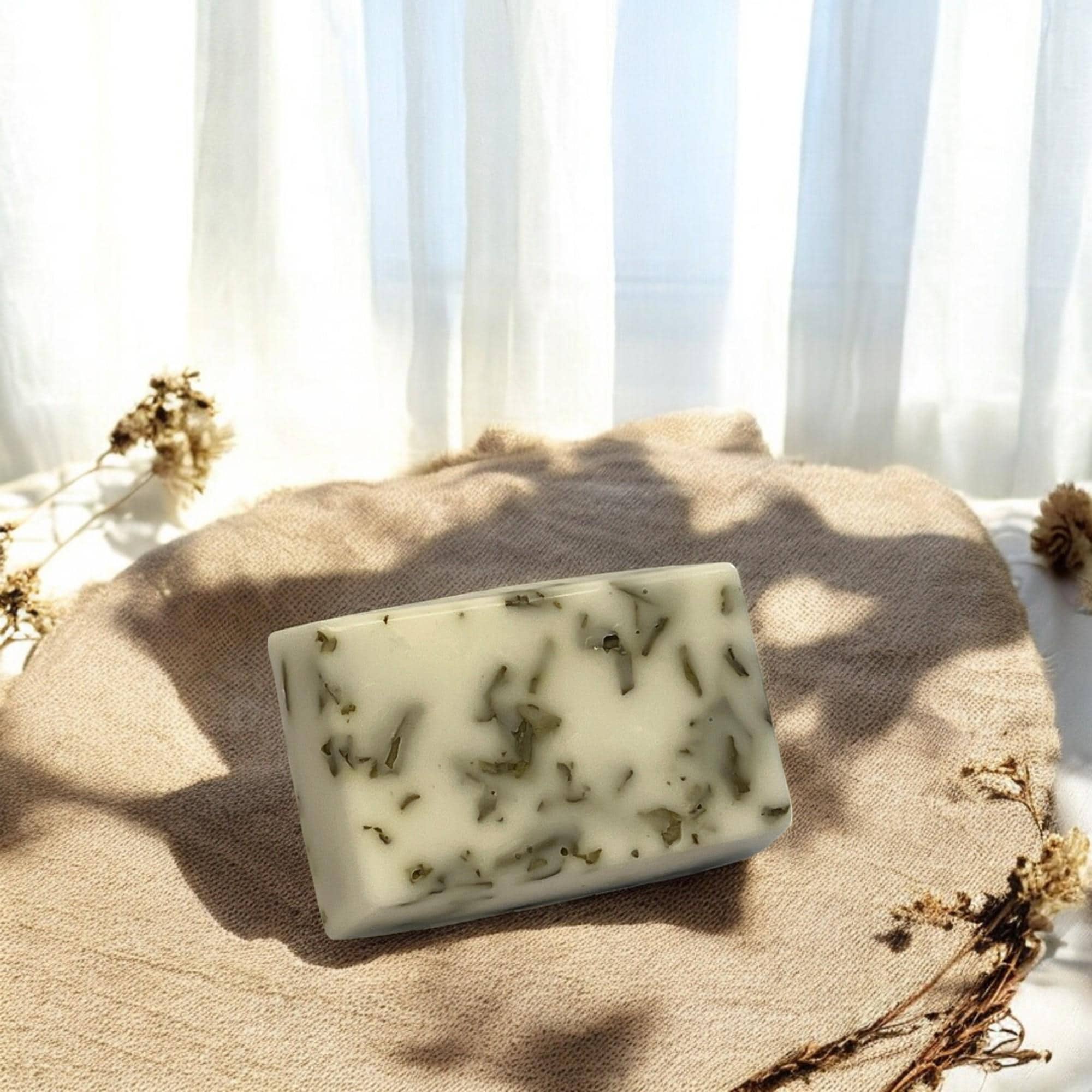 Leaf of Life Soap Bar: Miracle Leaf Plant Based Triple Butter or Goats Milk - Winterberry Hearth