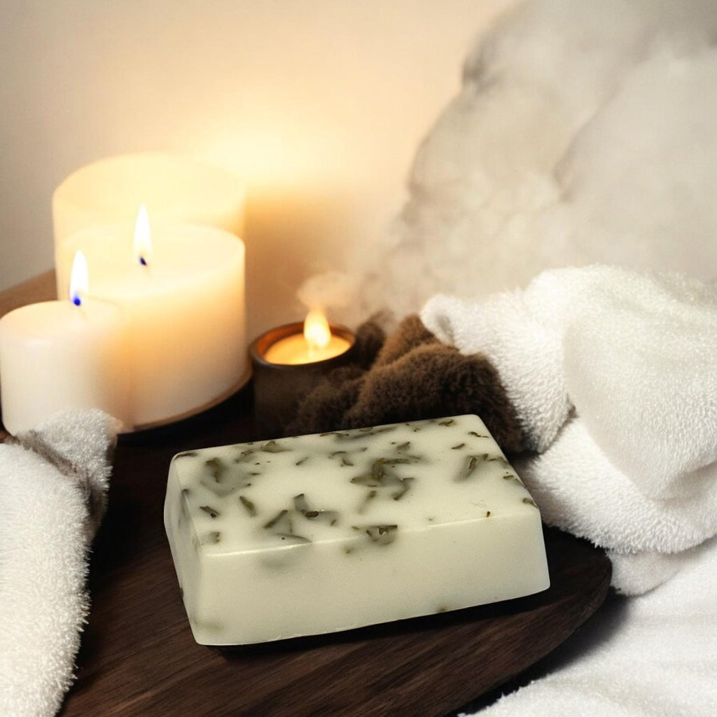 Leaf of Life Soap Bar: Miracle Leaf Plant Based Triple Butter or Goats Milk - Winterberry Hearth