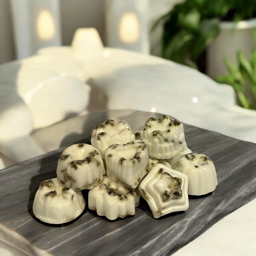 Miracle Leaf Small Body Soap Set of 10, Intentional Skincare Gifts - Winterberry Hearth