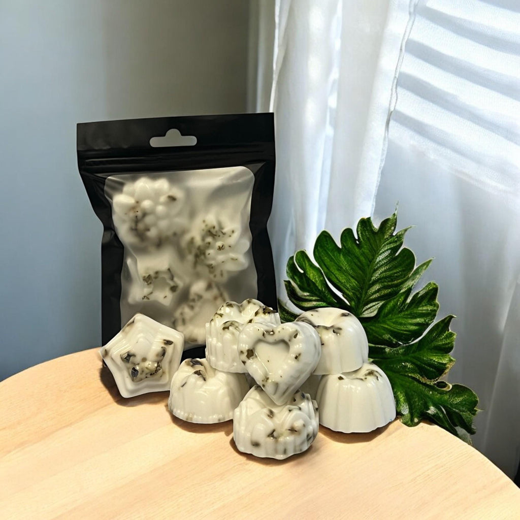 Miracle Leaf Small Body Soap Set of 10, Intentional Skincare Gifts - Winterberry Hearth