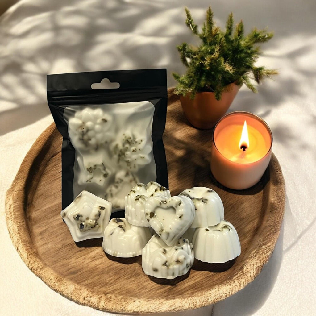Miracle Leaf Small Body Soap Set of 10, Intentional Skincare Gifts - Winterberry Hearth