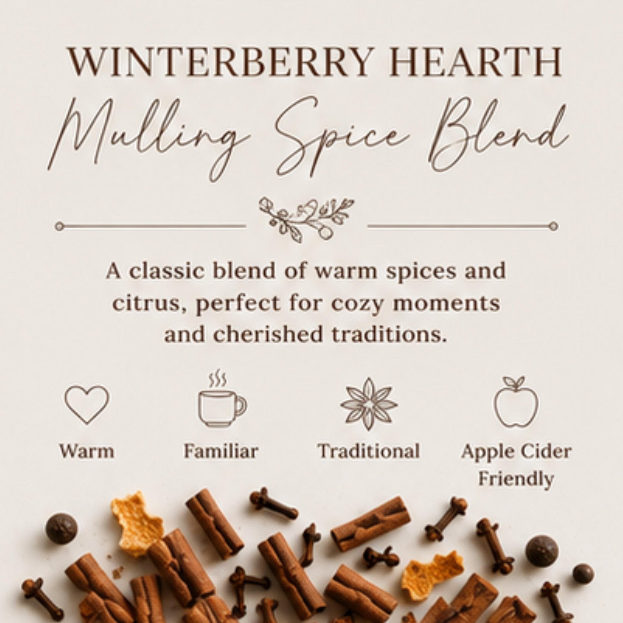 Mulling Spice Collection, Mulled Wine Drink Set, Apple Cider Kit - Winterberry Hearth