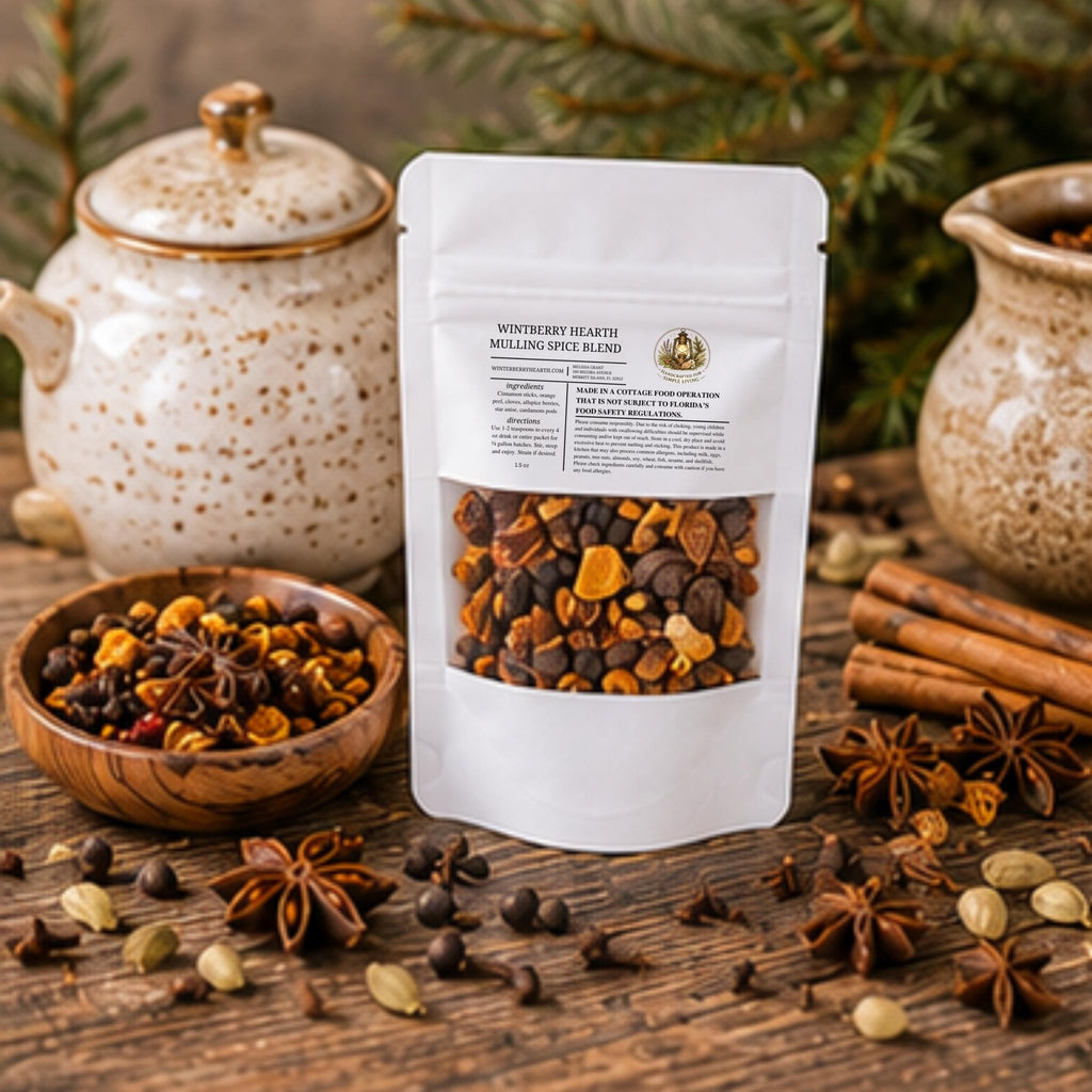 Mulling Spice Collection, Mulled Wine Drink Set, Apple Cider Kit - Winterberry Hearth