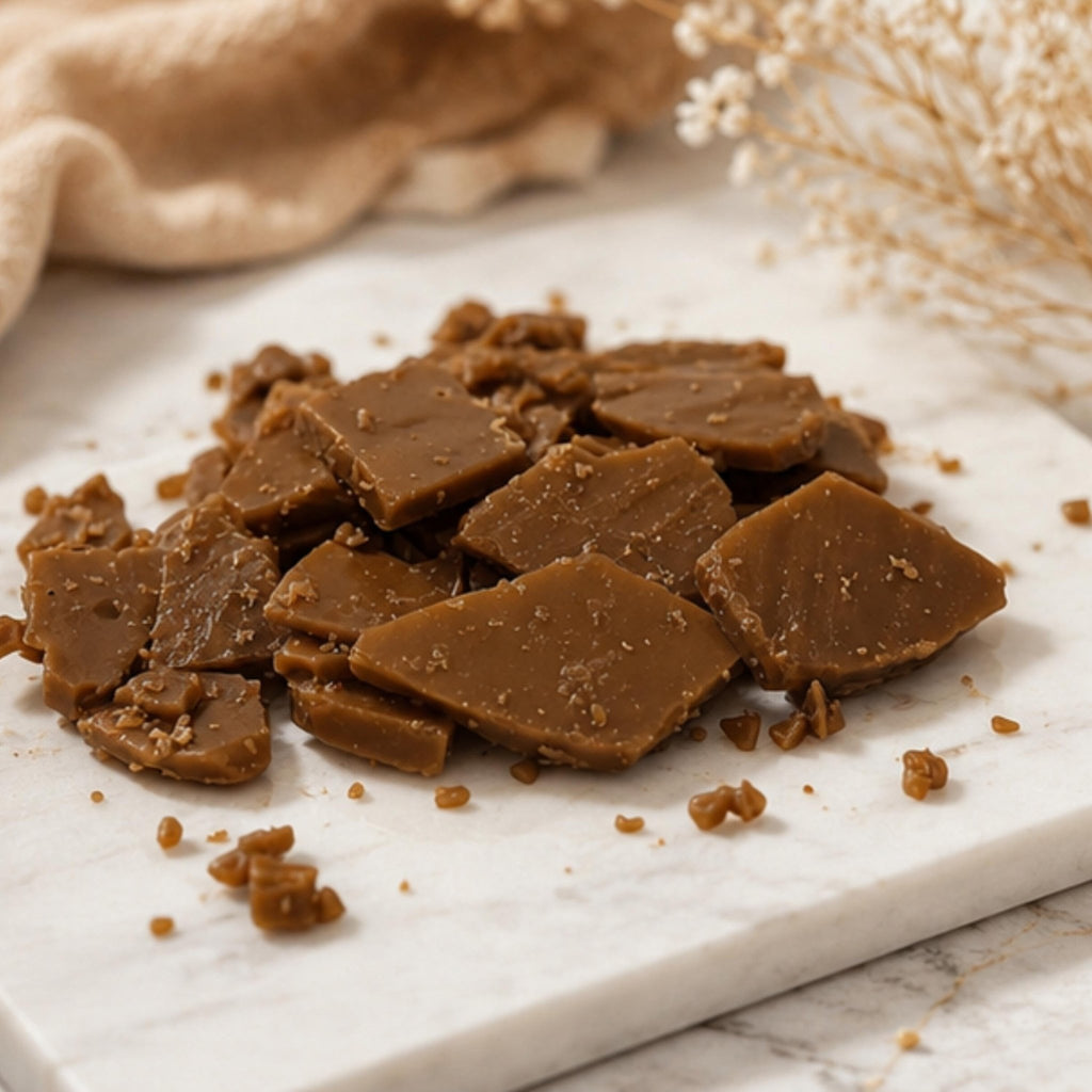 Old Fashioned English Butter Toffee Candy, Crunchy Caramelized Gourmet Sweets, Handmade Nostalgic Gift - Winterberry Hearth