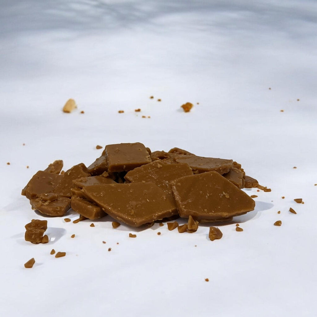 Old Fashioned English Butter Toffee Candy, Crunchy Caramelized Gourmet Sweets, Handmade Nostalgic Gift - Winterberry Hearth