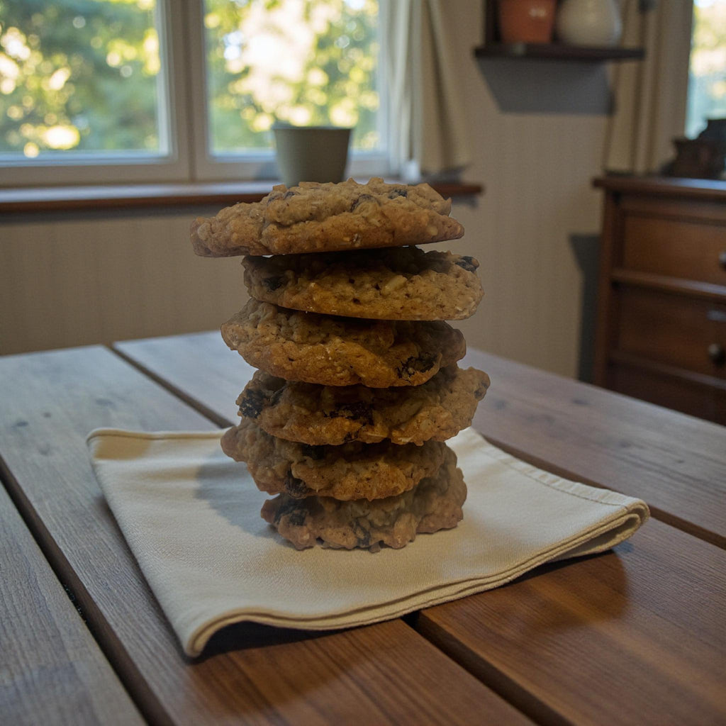 Old Fashioned Oatmeal Raisin Cookies, Homemade Baked from Scratch - Winterberry Hearth