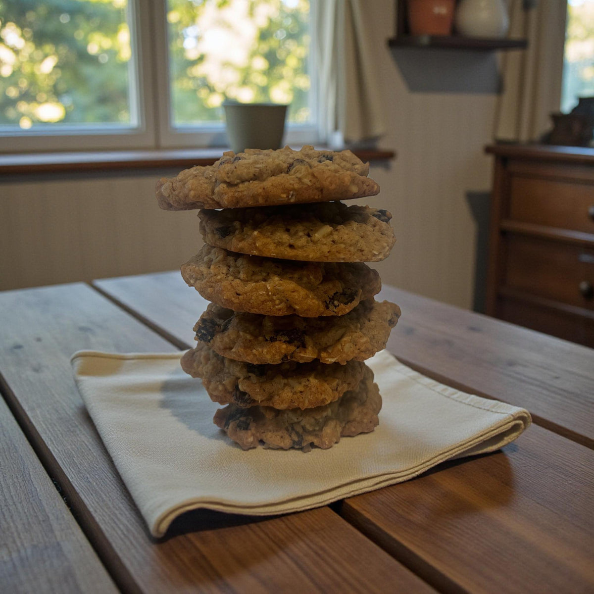 Old Fashioned Oatmeal Raisin Cookies, Homemade Baked from Scratch - Winterberry Hearth
