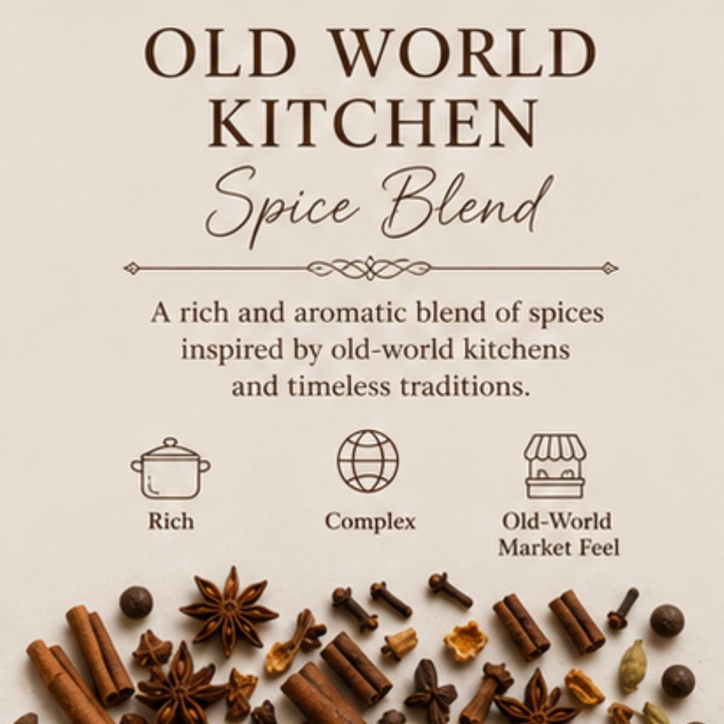 Old World Kitchen Mulling Spice Blend, Mulled Wine Drink Infusion - Winterberry Hearth