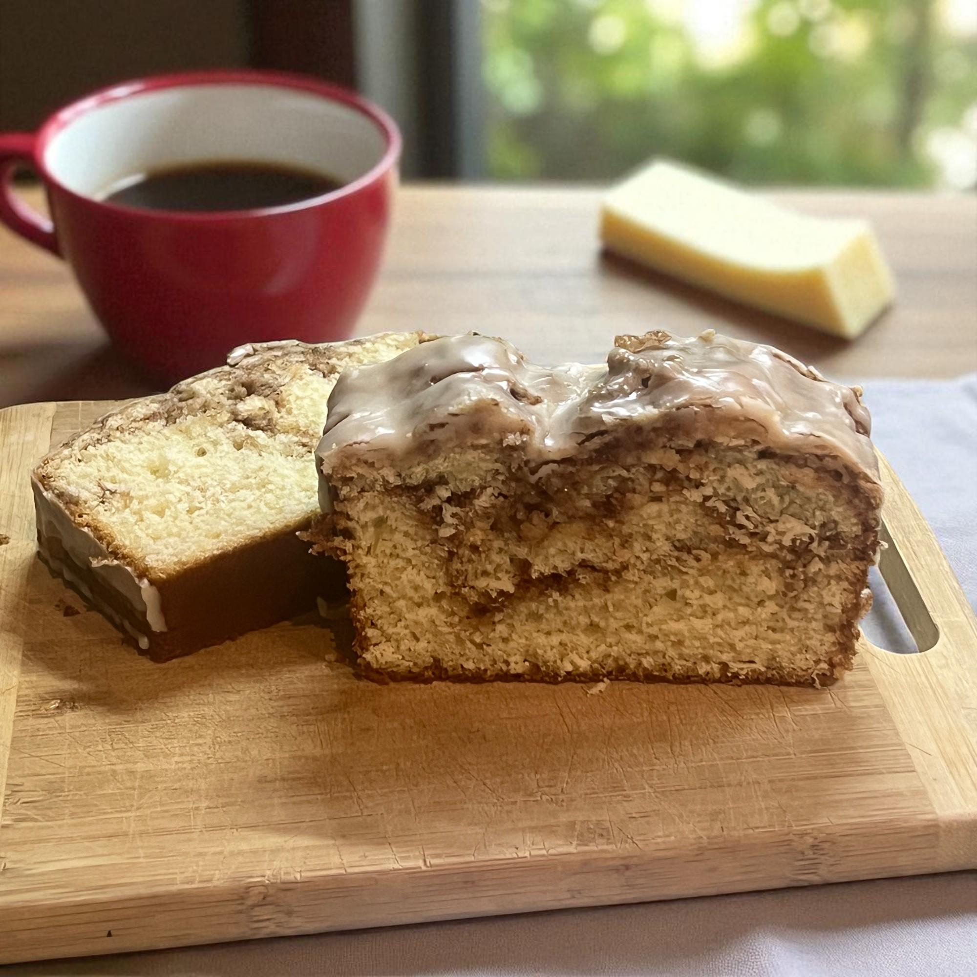 Orange Glazed Cinnamon Roll Bread: Old Fashioned Breakfast Loaf - Winterberry Hearth