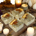 Orange Rosemary Soy Wax Melts: Herb Infused Aromatherapy Tarts - Winterberry Hearth