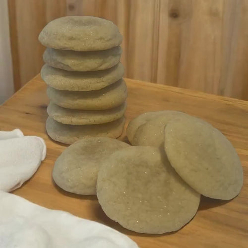 Classic Sugar Cookies, Chocolate Glaze Drizzle, Homemade Bakery Cookies, Gourmet Gift, Fresh Baked Treats