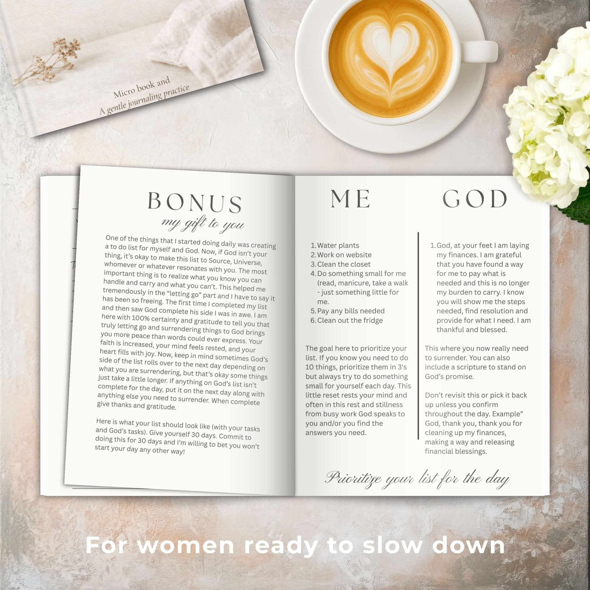 R A 7-Day Return to What Matters Guided Reset Journal & Micro eBook - Winterberry Hearth