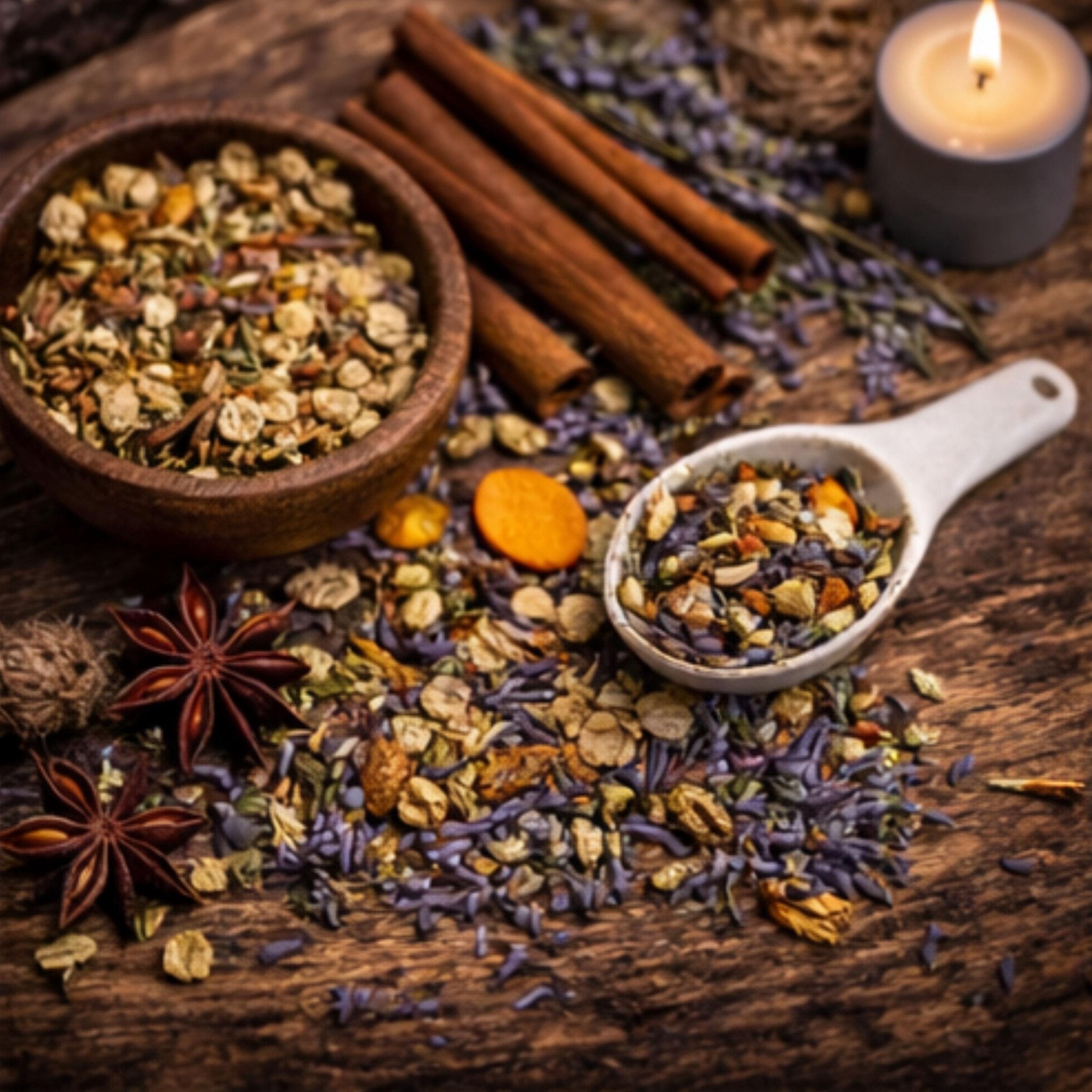 Slow Living Aromatherapy Simmer Pot Mix: Botanical Stovetop Potpourri Blend - Winterberry Hearth