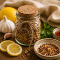 Smoked Citrus Pepper Salt, Steak Seasoning, Seafood Dry Marinade, Vegetable Topping, Gourmet Kitchen Gift - Winterberry Hearth