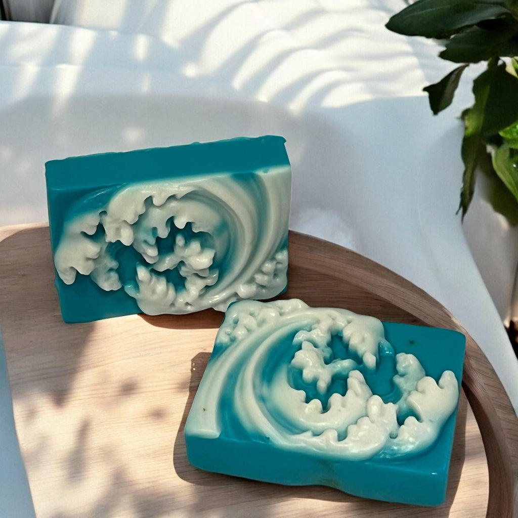 Starfish Story Soap Gift Set: Ocean Theme with Nautical Pin & Card - Winterberry Hearth