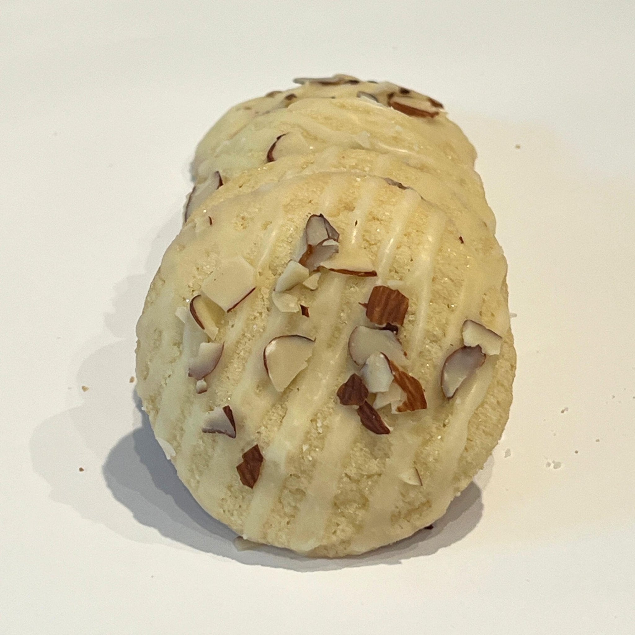 Vanilla Almond Sugar Cookies, Maple Glaze Toasted Almond Topping, Gourmet Homemade Bakery Tea Cakes - Winterberry Hearth