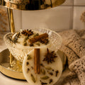 Vanilla Chai Wickless Candle Melt, Soy Wax Tart, Spiced Comfort Aroma - Winterberry Hearth