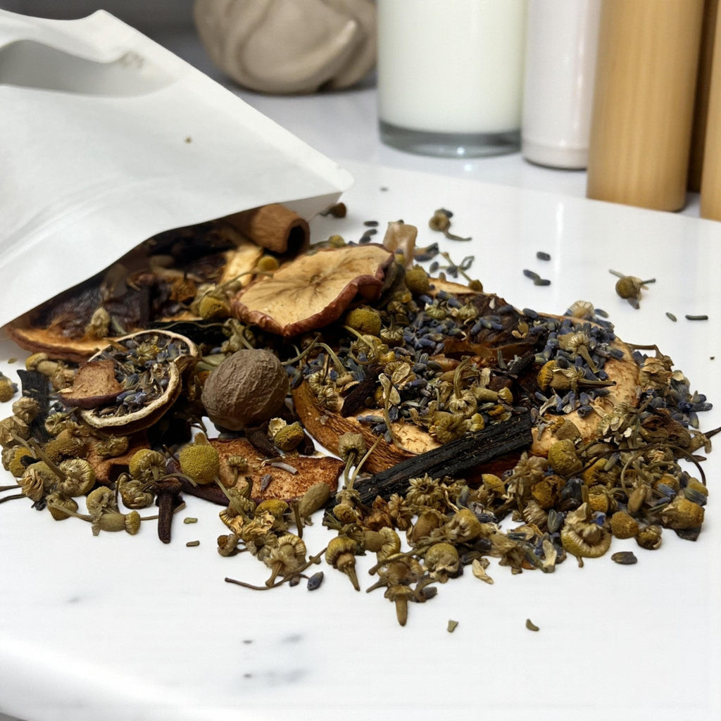 Welcome Wealth Simmer Pot Blend, Abundance Home Ritual, Herbal Prosperity Stovetop Potpourri - Winterberry Hearth