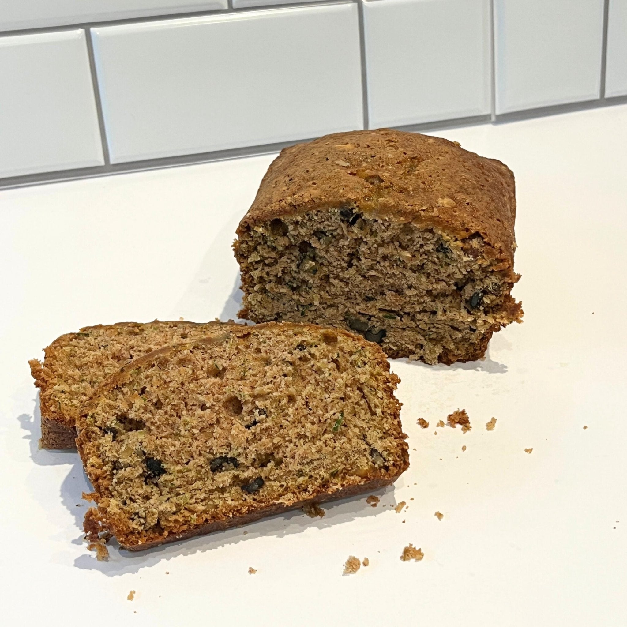 Zucchini Bread Loaf Walnut or Pecan Options, Homemade Comfort Food, Fresh Baked Bakery Loaf - Winterberry Hearth